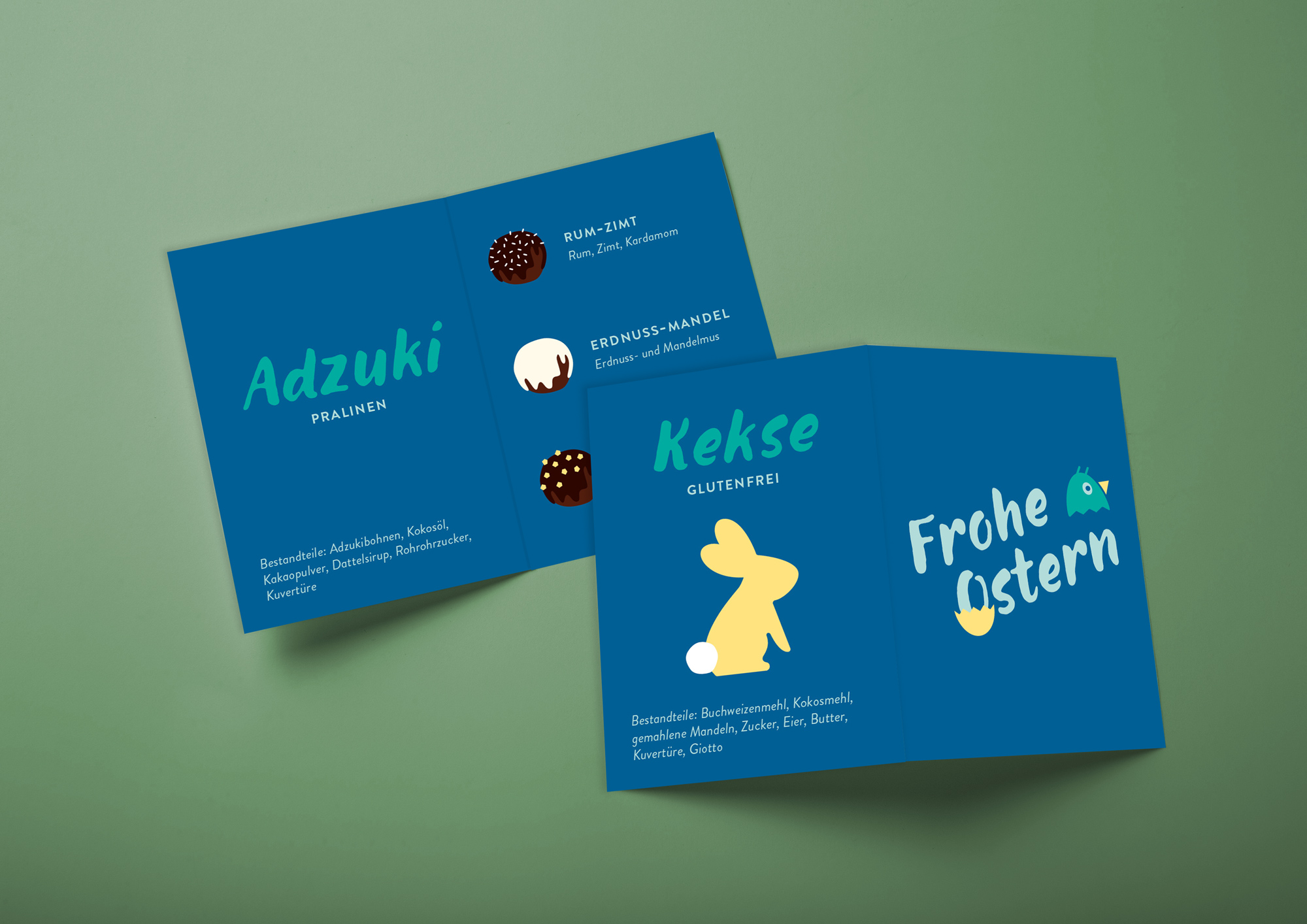 Pralinen Etiketten für Ostern